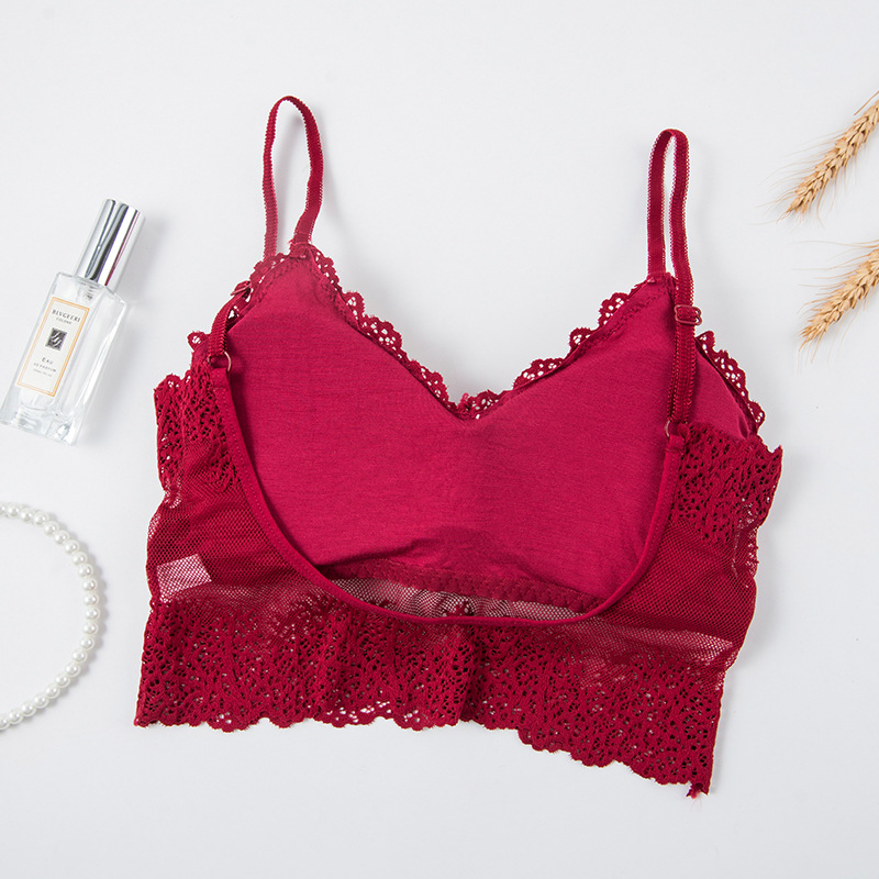 Bralette Triangle Set - 3D ชุดชั้นในไร้รอยต่อบราทรงสปอร์ตไร้รอยต่อเสื้อชั้นในดันทรงเสื้อตัวยูชุดชั้นในผู้หญิงเสื้อชั้นในลูกไม้ลายเกล็ดหิมะ
