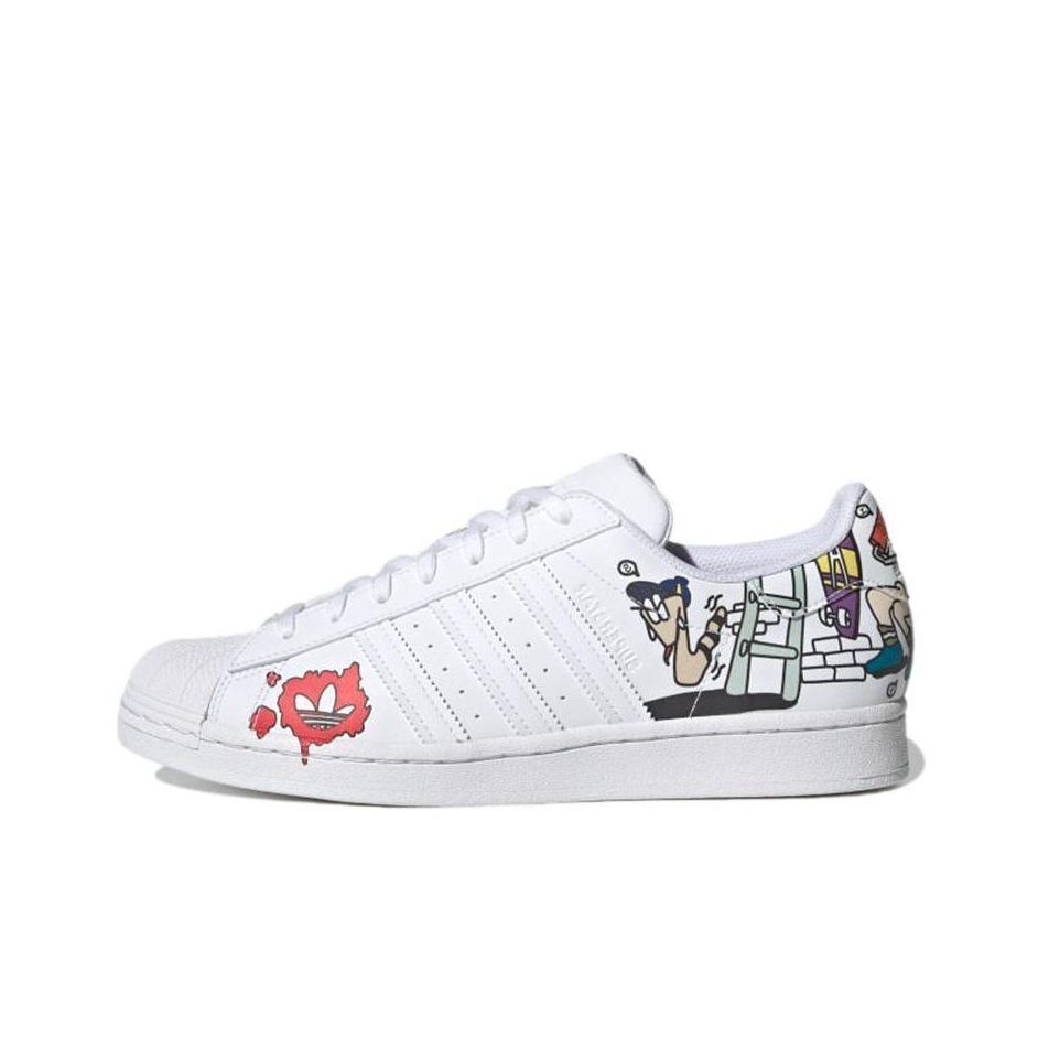 Adidas Shoes Superstar - รองเท้าสเก็ตบอร์ด Adidas Originals SUPERSTAR รุ่น Low