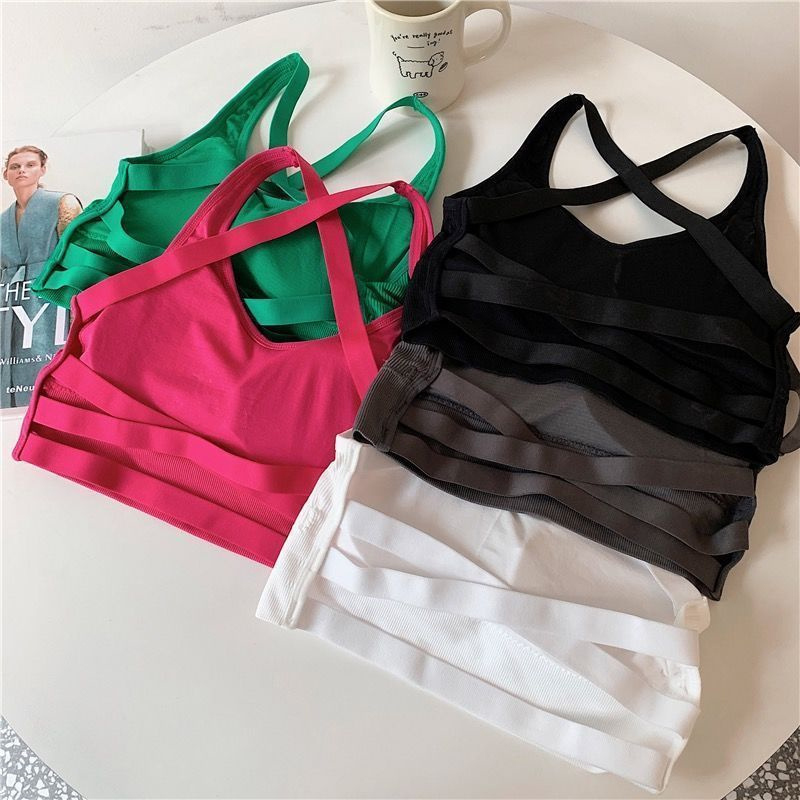 สปอร์ตบราเซ็กซี่บราสำหรับออกกำ - Bralette Triangle Set บทวิจารณ์และราคา
