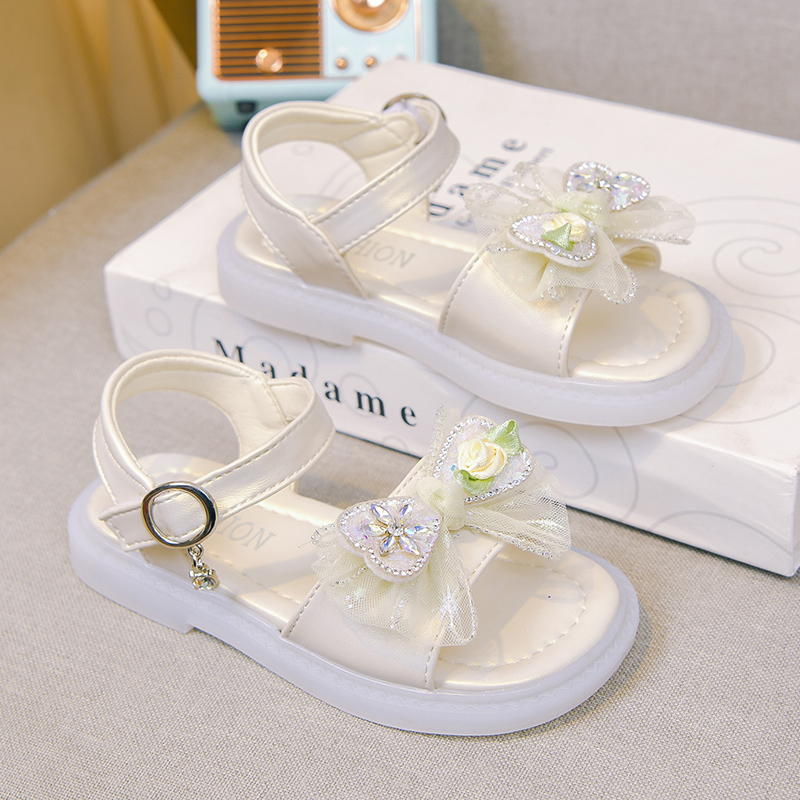 รองเท้าแตะรัดส้นเด็กผู้หญิงแบบ - Sandal Strappy Heeled บทวิจารณ์และราคา