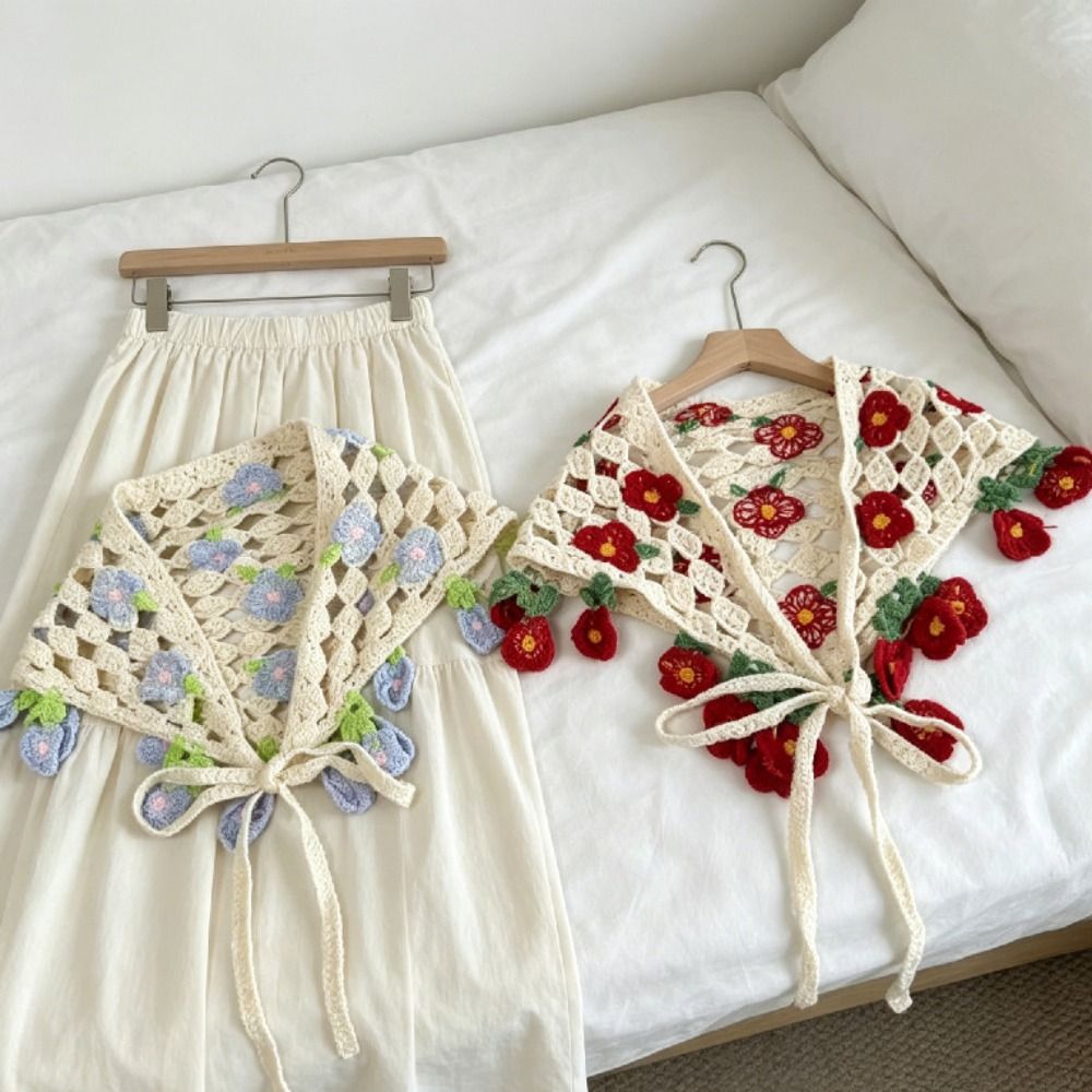 ที่คาดผมถักลายดอกไม้หวานๆ สไตล - Headband Summer Knit บทวิจารณ์และราคา