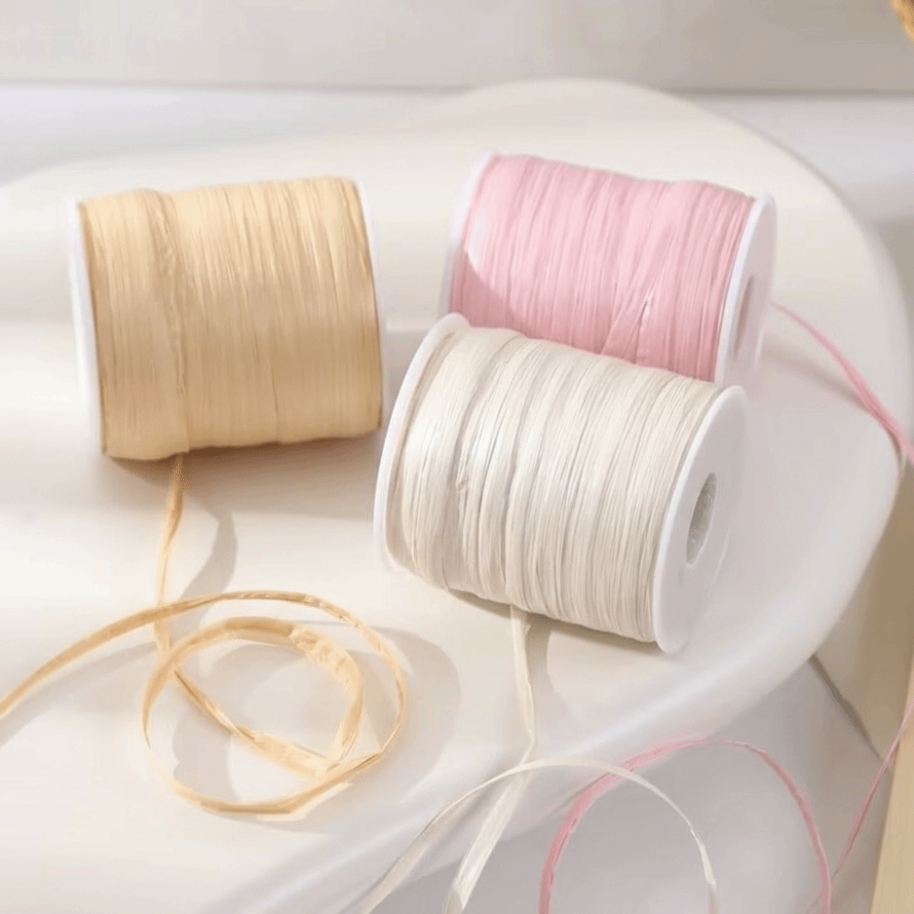 ไหมราฟเฟียคุณภาพสูง พรีเมียม 1 - Crochet Bag Raffia บทวิจารณ์และราคา