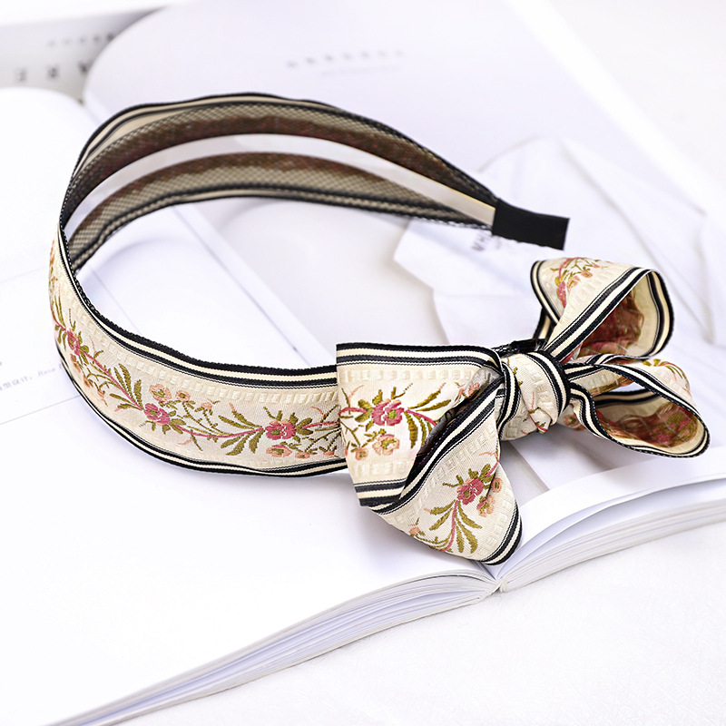 ประณีต Retro พิมพ์เย็บปักถักร้ - Headband Summer Knit บทวิจารณ์และราคา