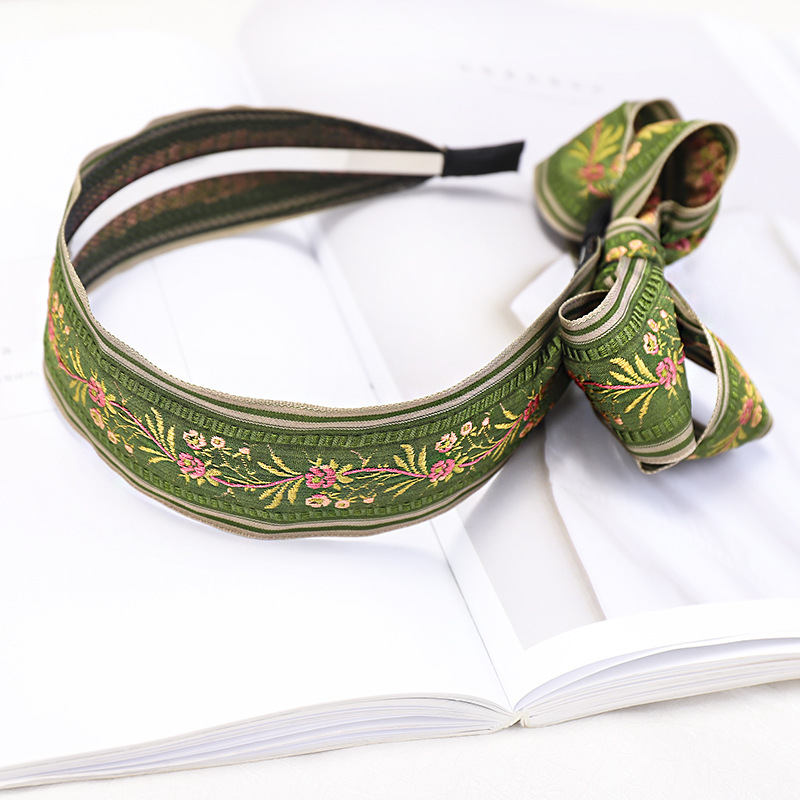 ประณีต Retro พิมพ์เย็บปักถักร้ - Headband Summer Knit บทวิจารณ์และราคา