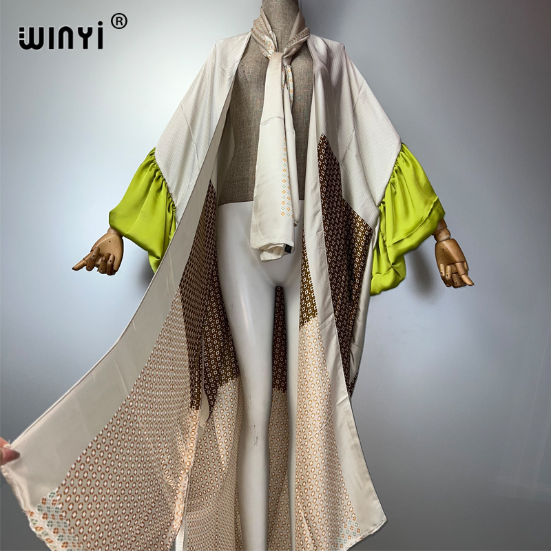 WINYI ฤดูร้อนชุดกิโมโนปาร์ตี้ช - Cover Up Kaftan บทวิจารณ์และราคา