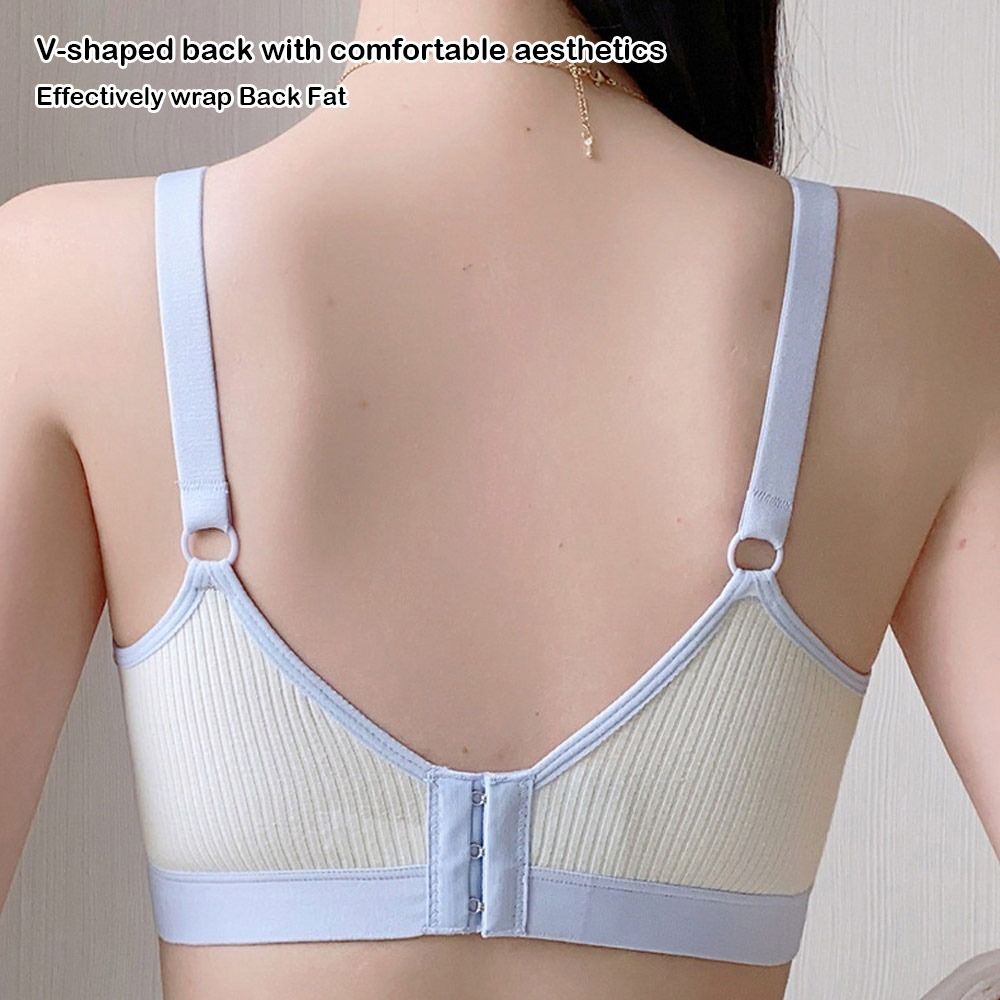 บราให้นมแฟชั่นแบบสองตะขอ ป้องก - Bralette Triangle Set บทวิจารณ์และราคา