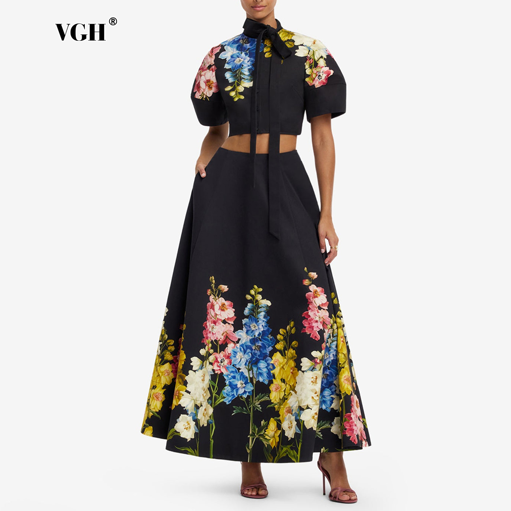 ชุดเซ็ตสองชิ้นลายดอกไม้สุดหรูส - Midi Skirt Floral บทวิจารณ์และราคา